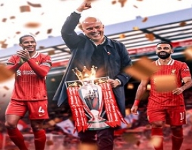 Liverpool Chính Thức Vô Địch Ngoại Hạng Anh 2024/2025