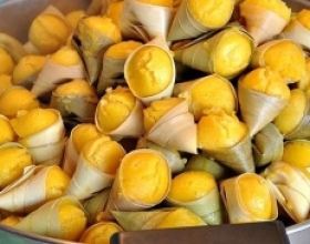Bánh bò thốt nốt - đặc sản miền Tây lưu giữ kí ức tuổi thơ 