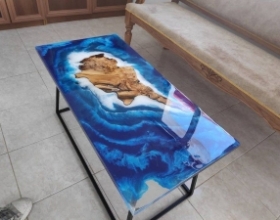 Epoxy Resin và những chiếc bàn gỗ tuyệt đẹp