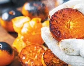 Món quýt nướng đang gây sốt cộng đồng mạng